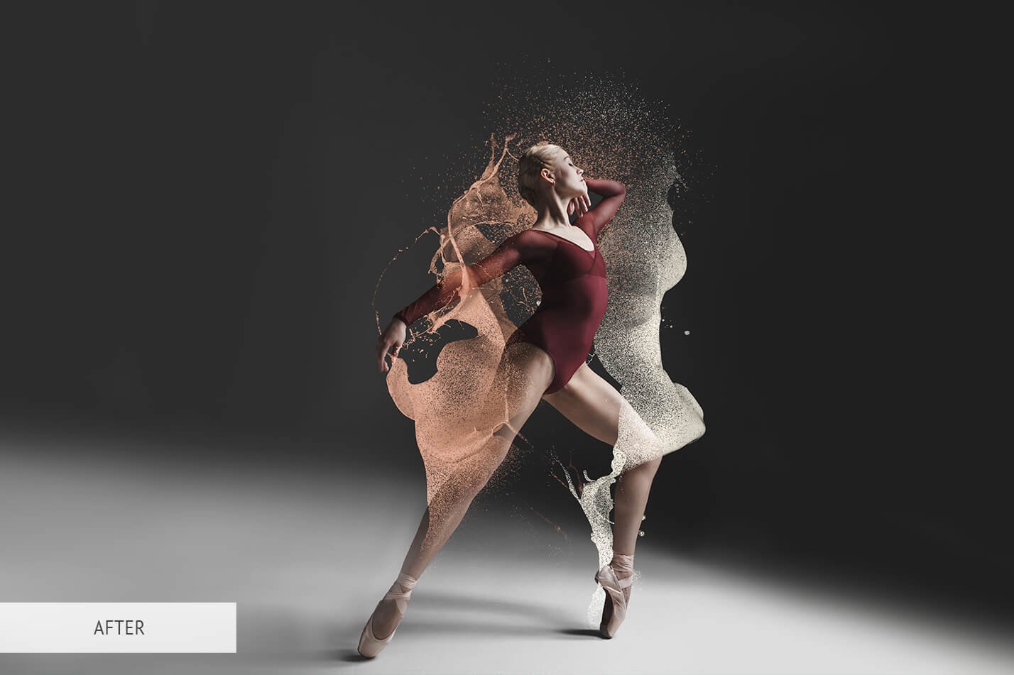 一键生成创意照片色散效果PS动作下载