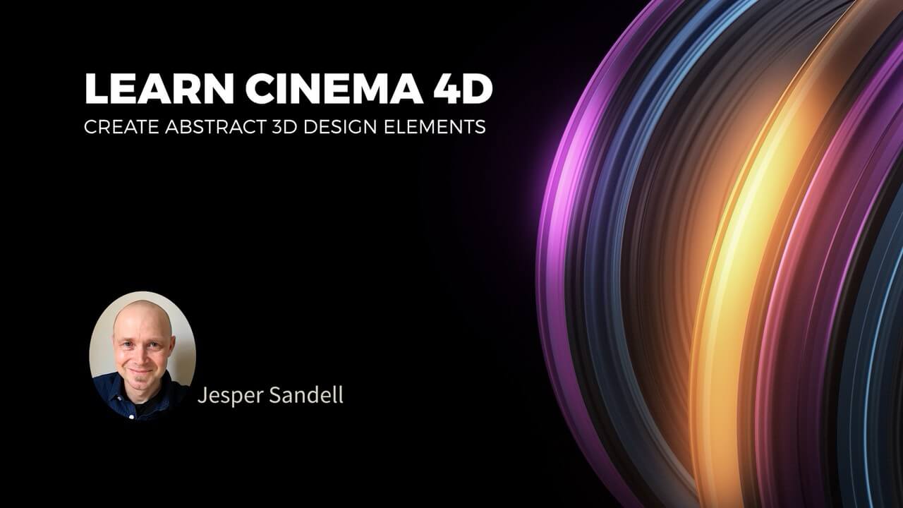 用C4D创建抽象3D元素教程