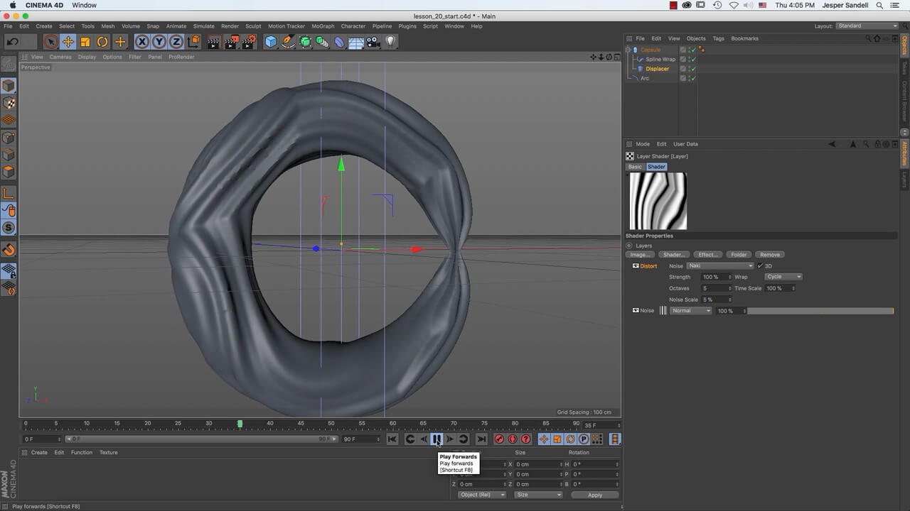 用C4D创建抽象3D元素教程