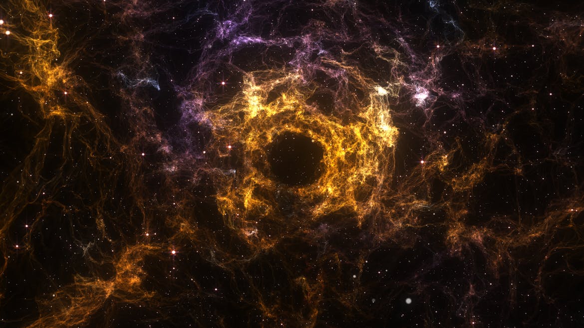 一组时尚高端绚丽太空宇宙星空背景底纹纹理素材