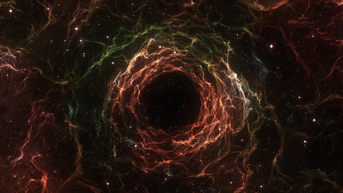 一组时尚高端绚丽太空宇宙星空背景底纹纹理素材