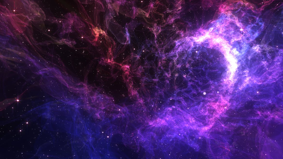 一组时尚高端绚丽太空宇宙星空背景底纹纹理素材