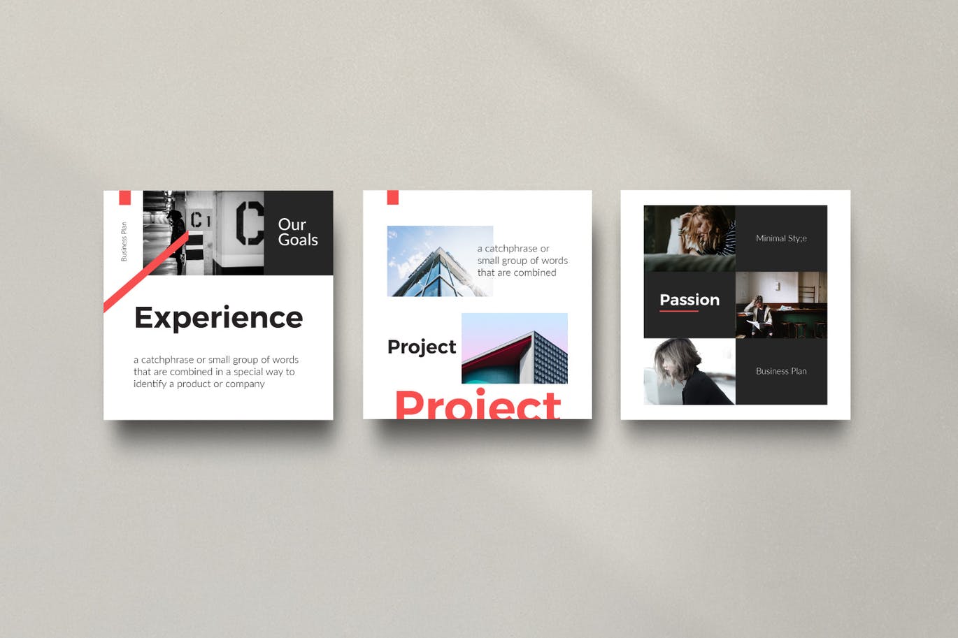 20个时尚简约多用途Ins社交媒体banner海报设计模板