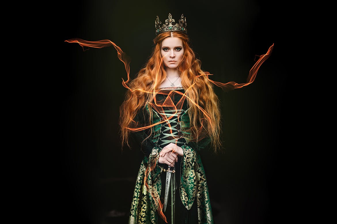 一键生成万圣节光影主题PS动作