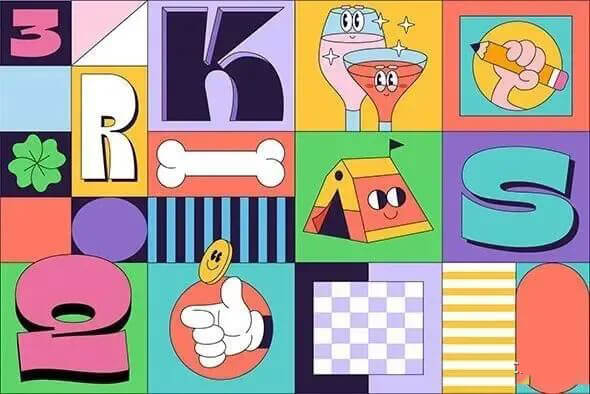 从外网精心扒到的神奇字体,可爱复古又新潮