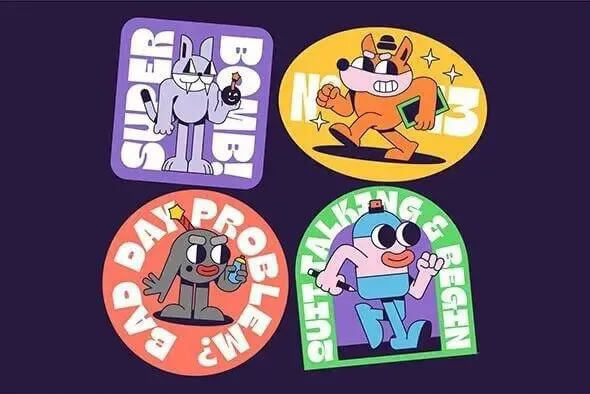 从外网精心扒到的神奇字体,可爱复古又新潮