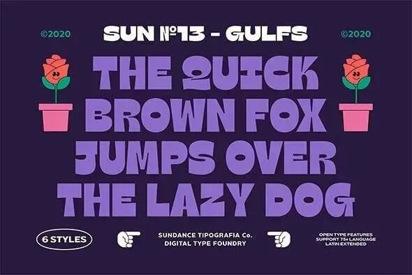 从外网精心扒到的神奇字体,可爱复古又新潮