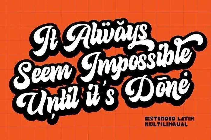 从外网精心扒到的神奇字体，可爱复古又新潮