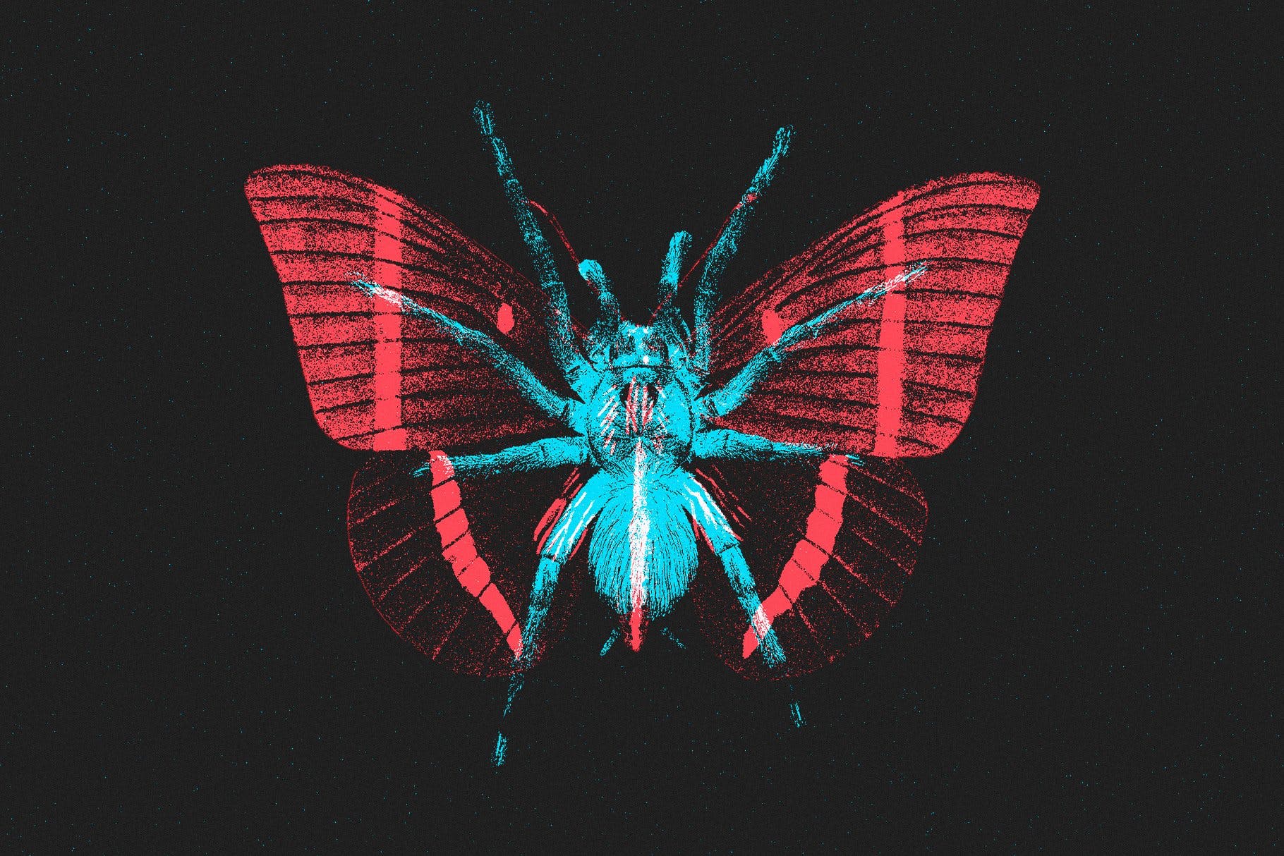 时尚光刻胶丝网印刷特效PS图层样式素材