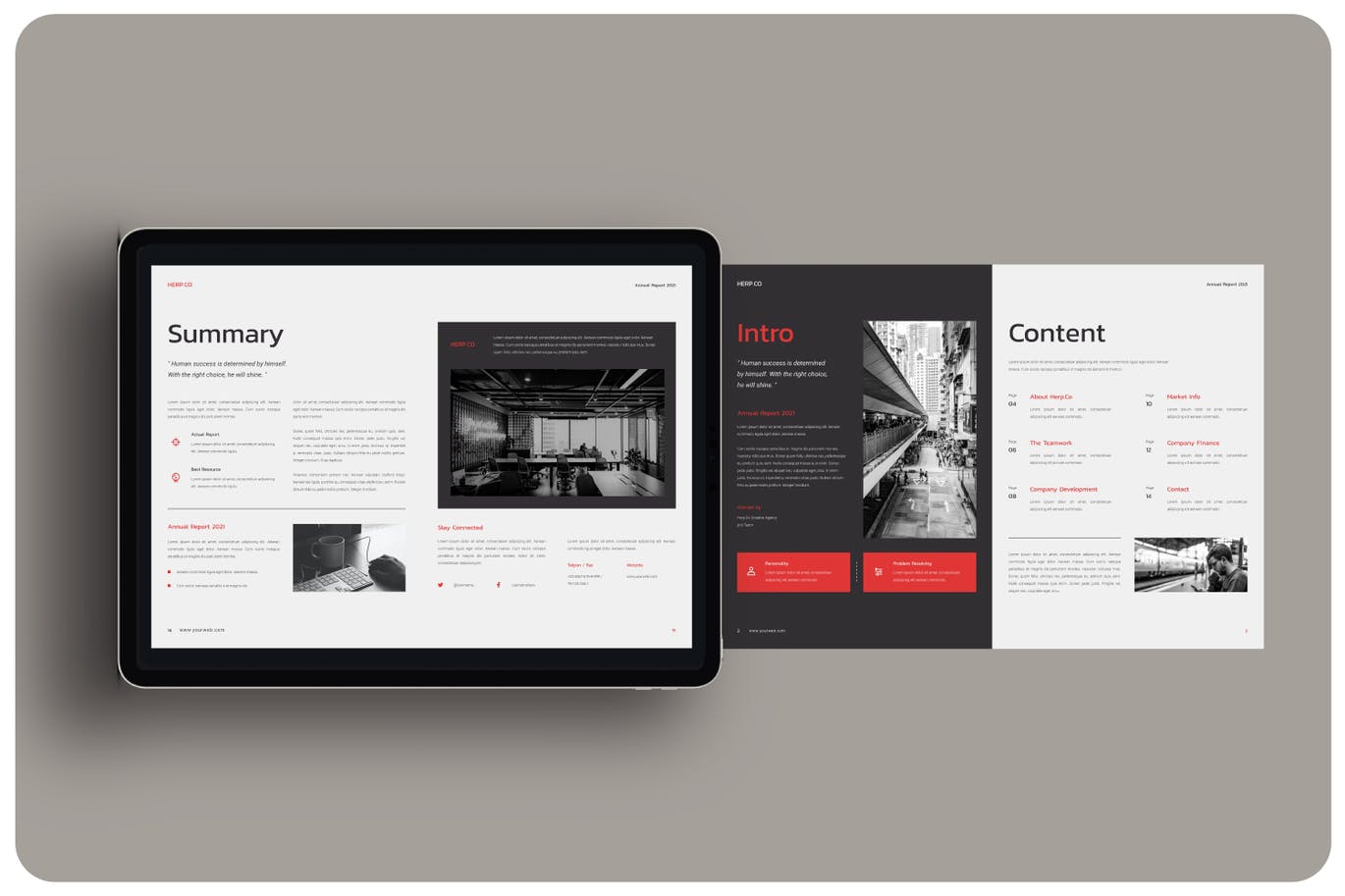 高端时尚大数据宣传册画册房地产楼书VI设计模板