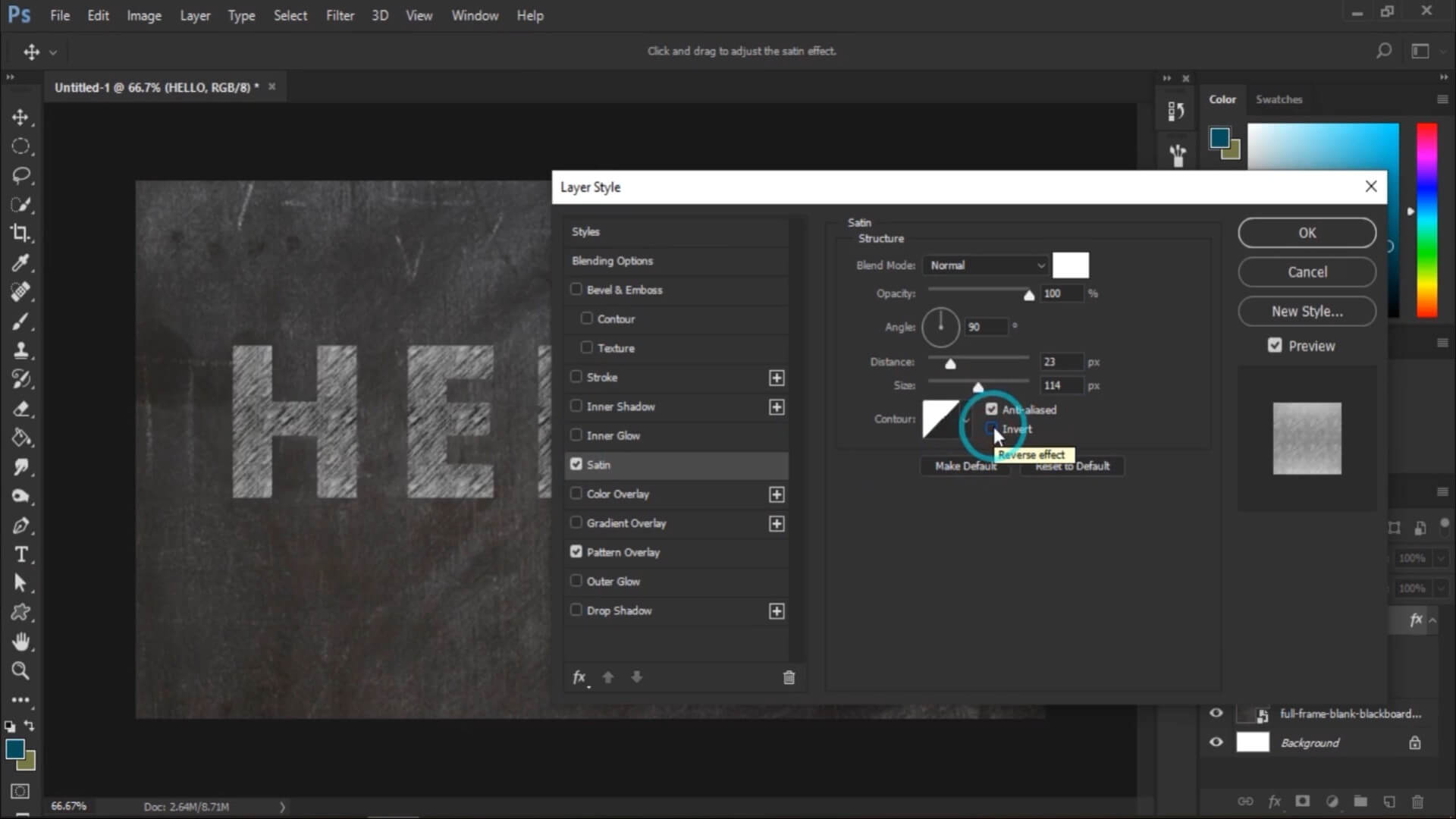 AE和Photoshop制作粉笔黑板动画以及文字设计教程