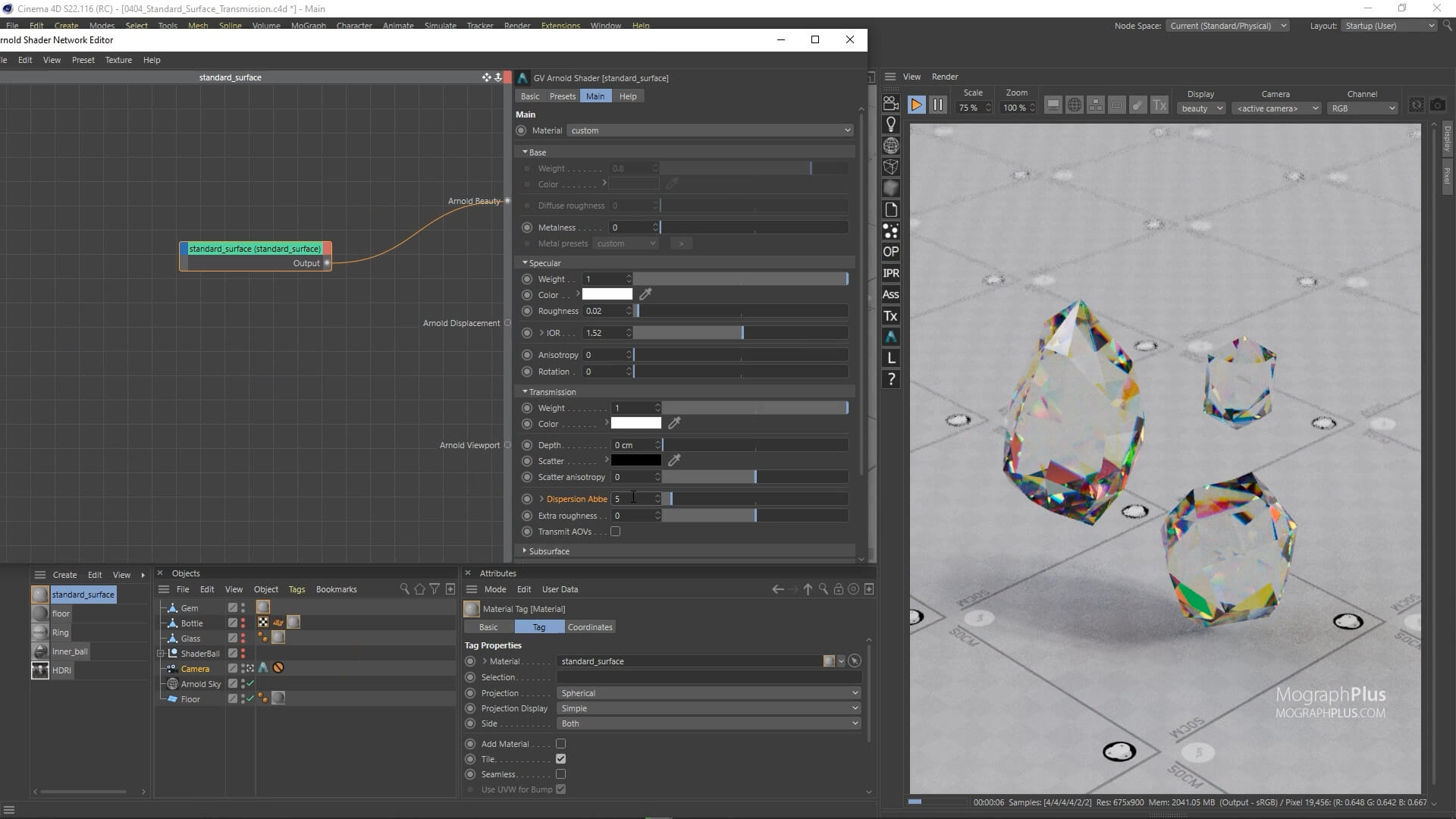 C4d Arnold 6 终极教程 [英文]