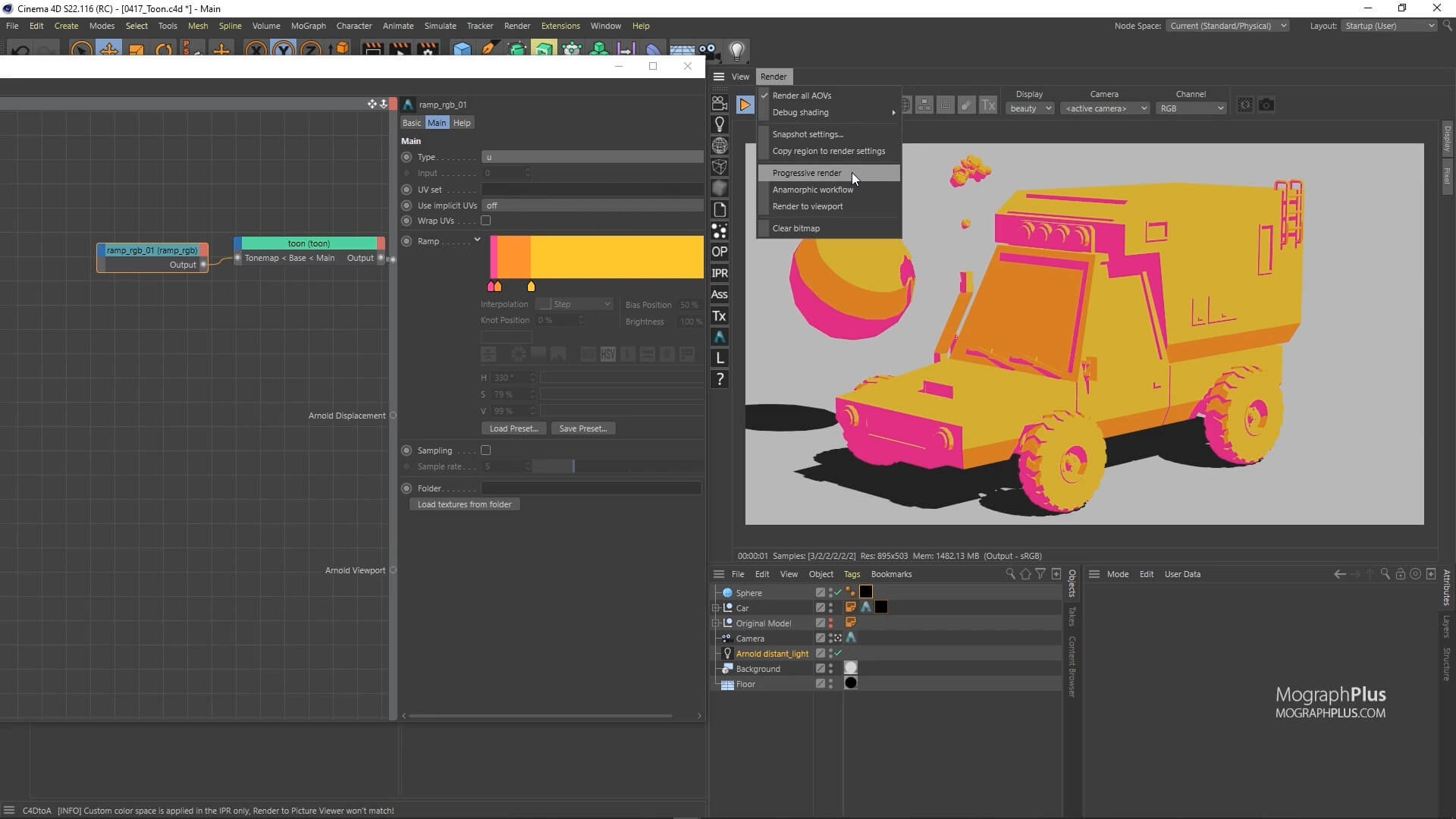 C4d Arnold 6 终极教程 [英文]