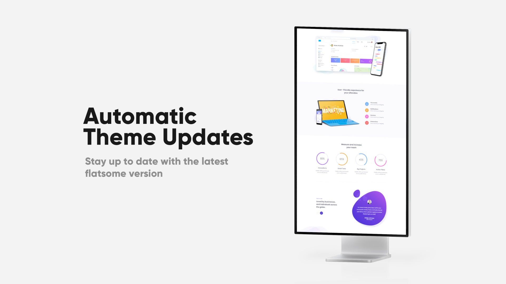 专业显示器 XDR 平面PSD样机素材