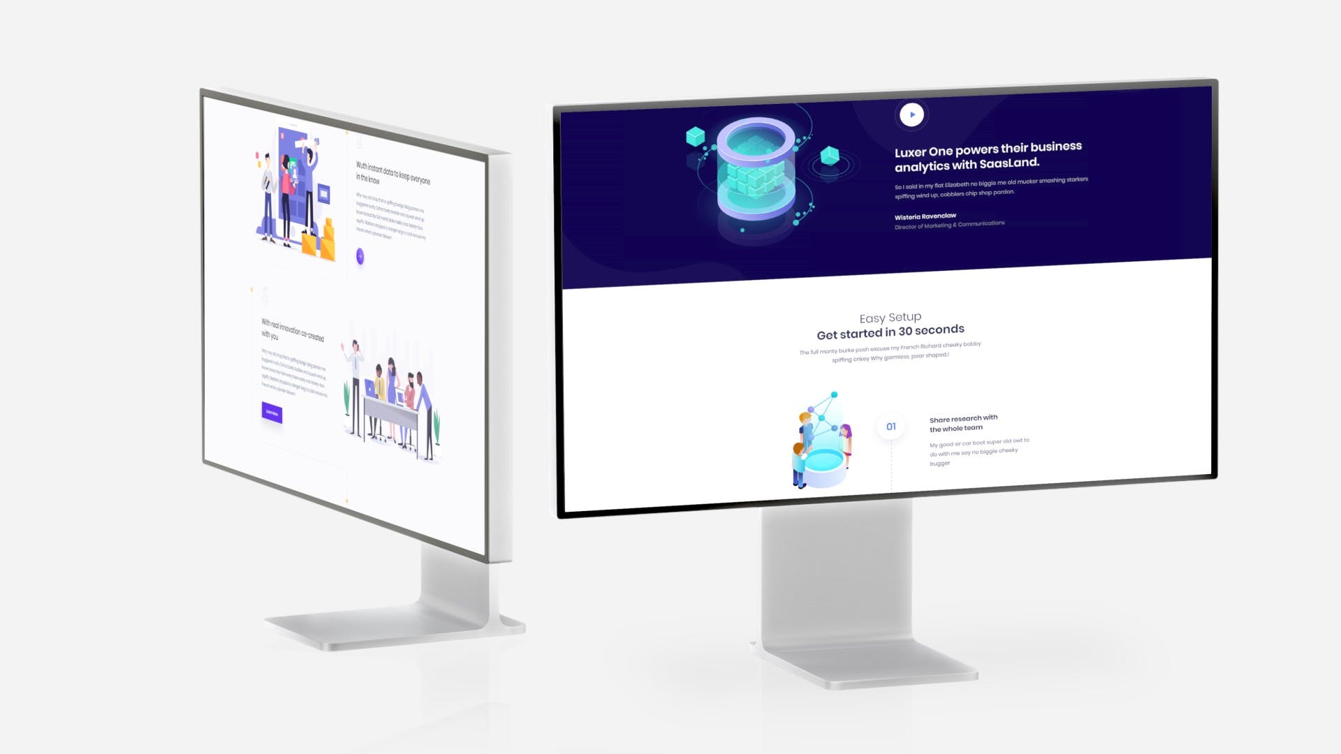 专业显示器 XDR 平面PSD样机素材
