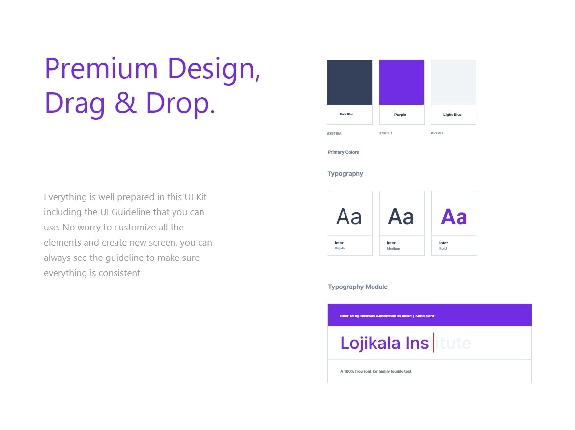 风格现代的任务管理APP UI模板素材下载