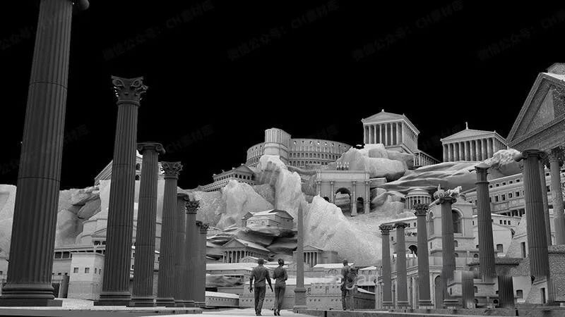 价值上千美元的国外电影史诗级3D场景模型，逼格炸裂！【第二弹】