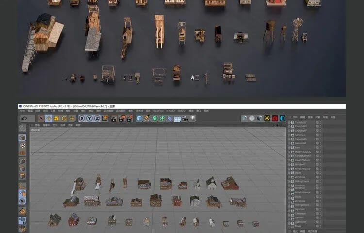 价值上千美元的国外电影史诗级3D场景模型，逼格炸裂！【第二弹】