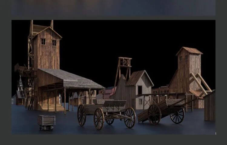 价值上千美元的国外电影史诗级3D场景模型，逼格炸裂！【第二弹】