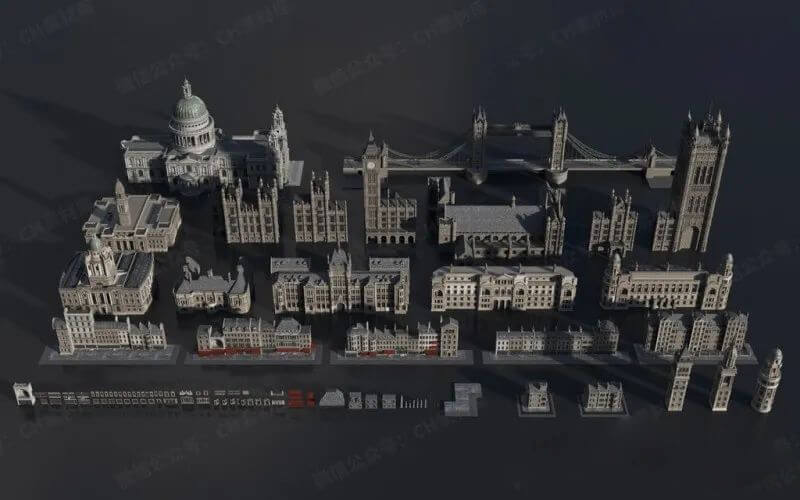 价值上千美元的国外电影史诗级3D场景模型，逼格炸裂！【第二弹】