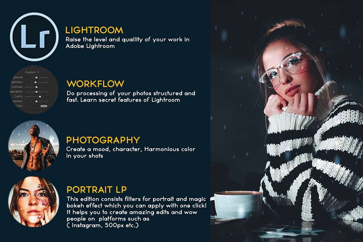 150+时尚人像Lightroom预设素材下载