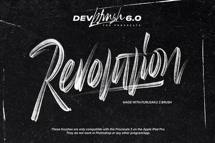 IPAD推出最新5.0笔刷，这些Procreate笔刷让你创造效果惊人的作品！