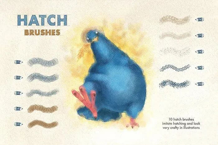 IPAD推出最新5.0笔刷，这些Procreate笔刷让你创造效果惊人的作品！