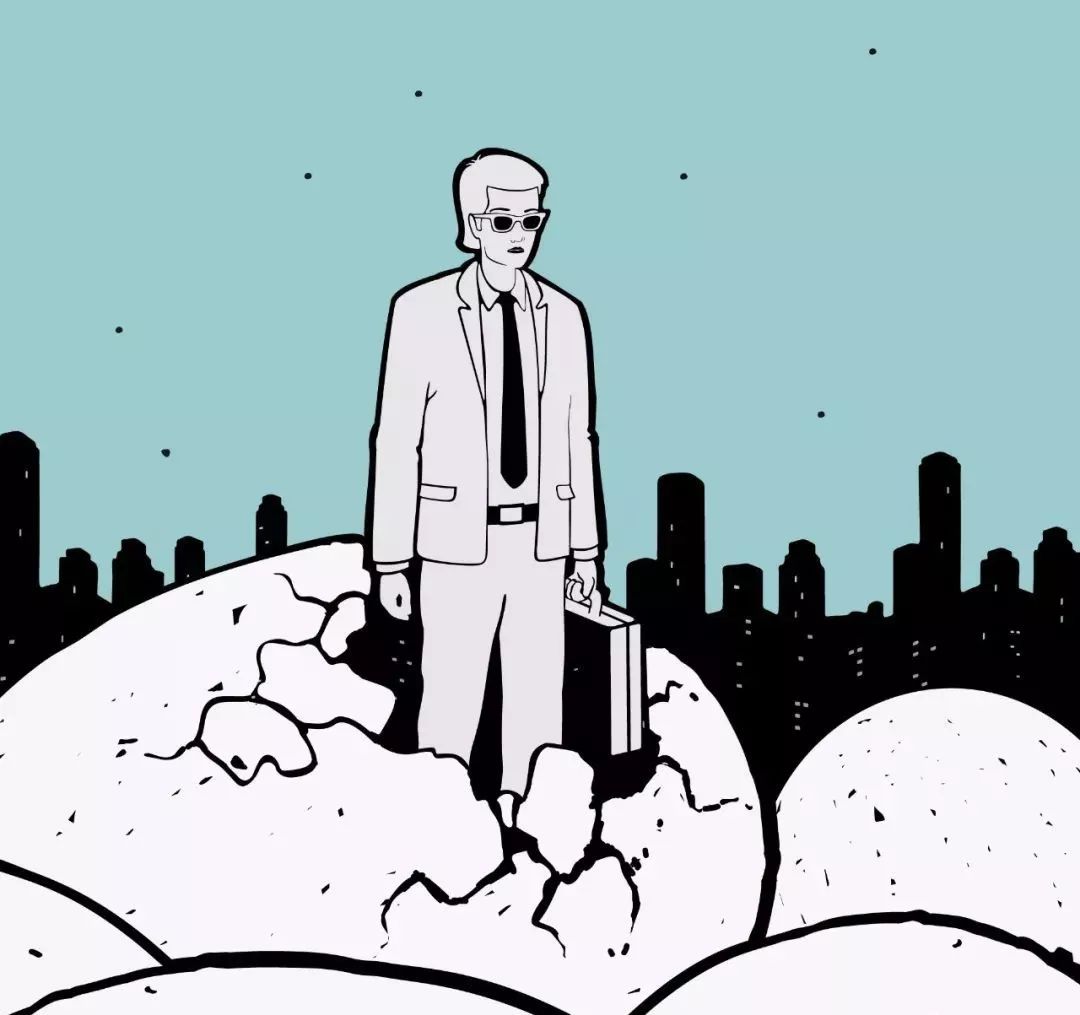 欧美手绘艺术大神场景插画作品，附赠AI源文件