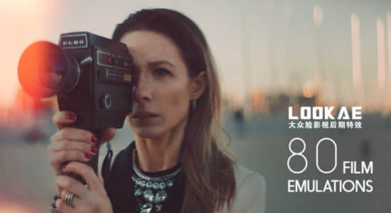 80个电影大片风格LUTS调色预设 Film Emulation Grades