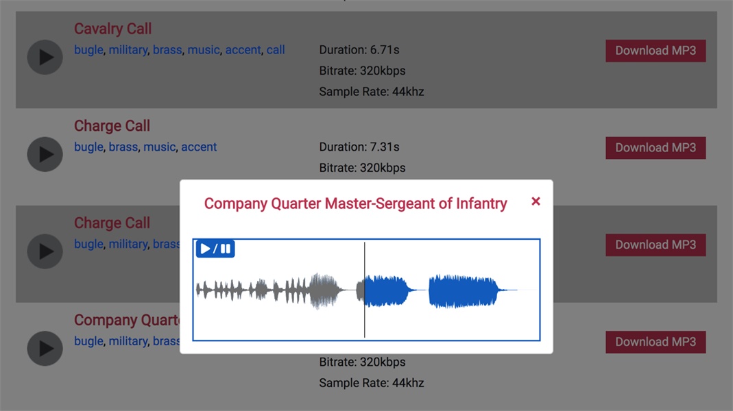 超过50万个音效素材免费下载,这个网站值得收藏!