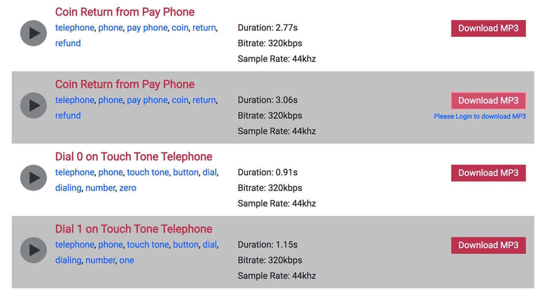超过50万个音效素材免费下载,这个网站值得收藏!