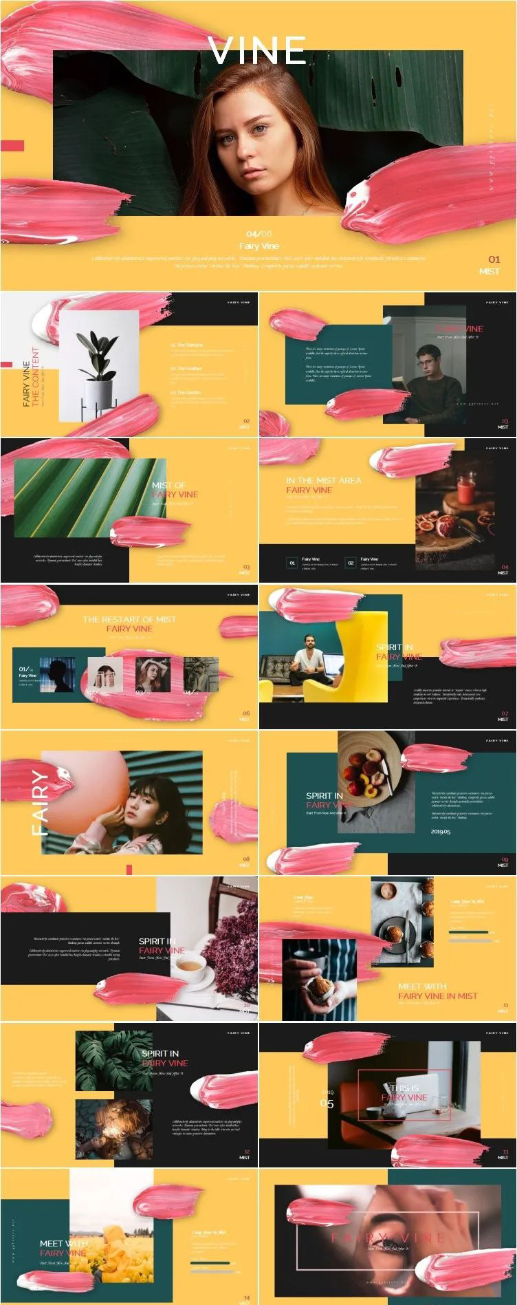 价值万元以上百款作品集PPT模板，究竟是长什么样的？