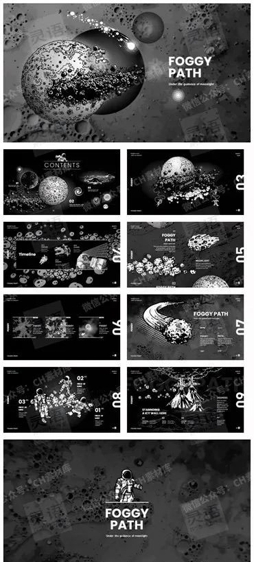 价值万元以上百款作品集PPT模板,究竟是长什么样的?