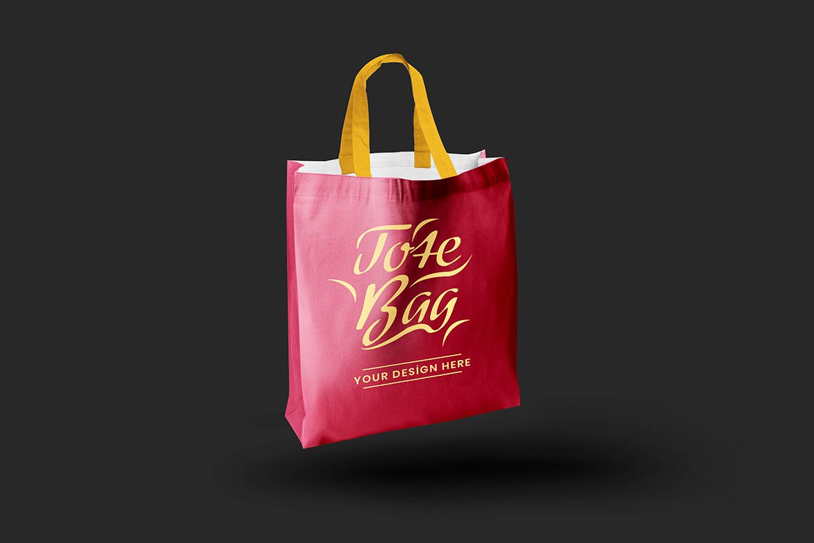 手提袋手提包PSD模型样机素材