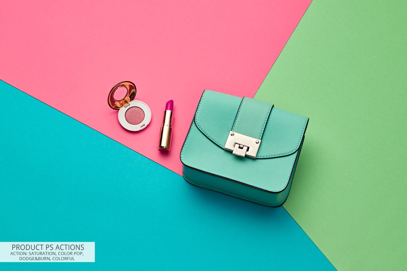 一组产品摄影高级色调PS滤镜动作素材