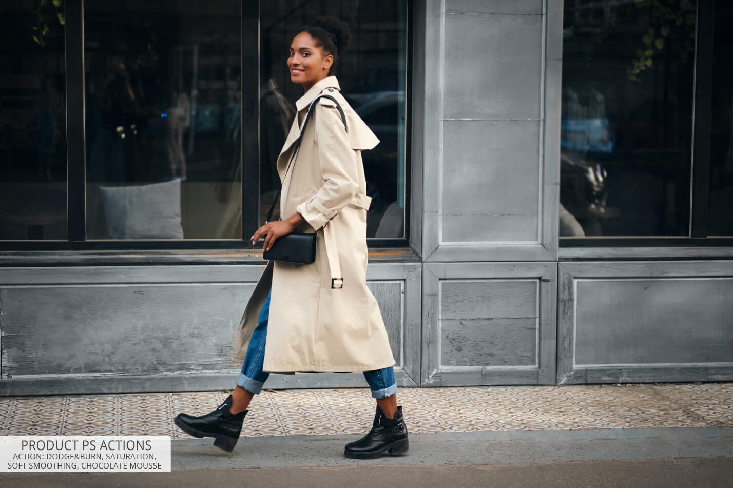 一组产品摄影高级色调PS滤镜动作素材