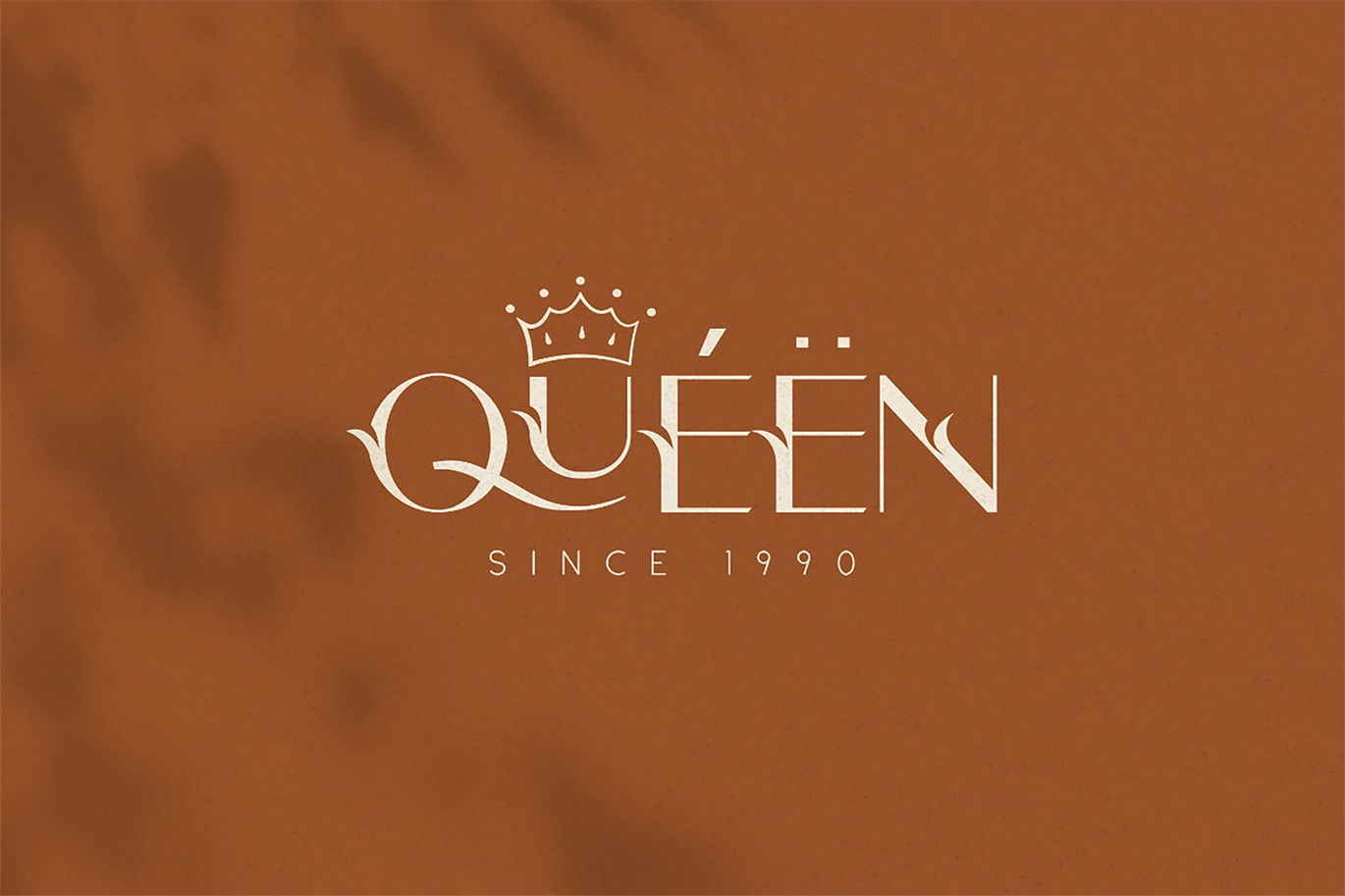 一组独特花朵植物树叶英文字体Camelia Sans