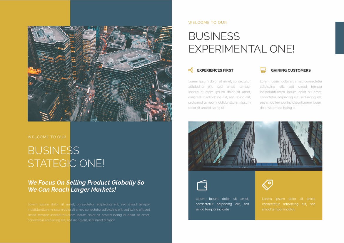 商务会议手册画册VI模板素材