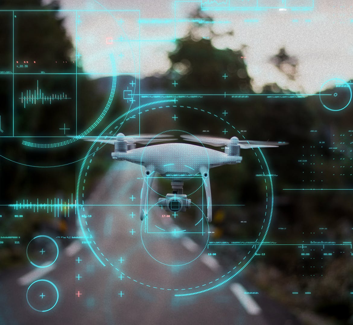 科技感HUD UI仪表盘效果PS动作下载