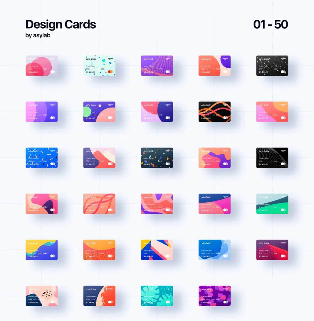 上百款神仙配色矢量卡片色卡合集!让你做设计不再烦恼!