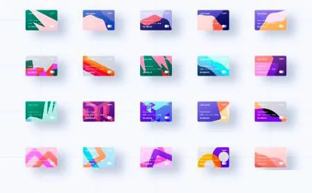 上百款神仙配色矢量卡片色卡合集!让你做设计不再烦恼!