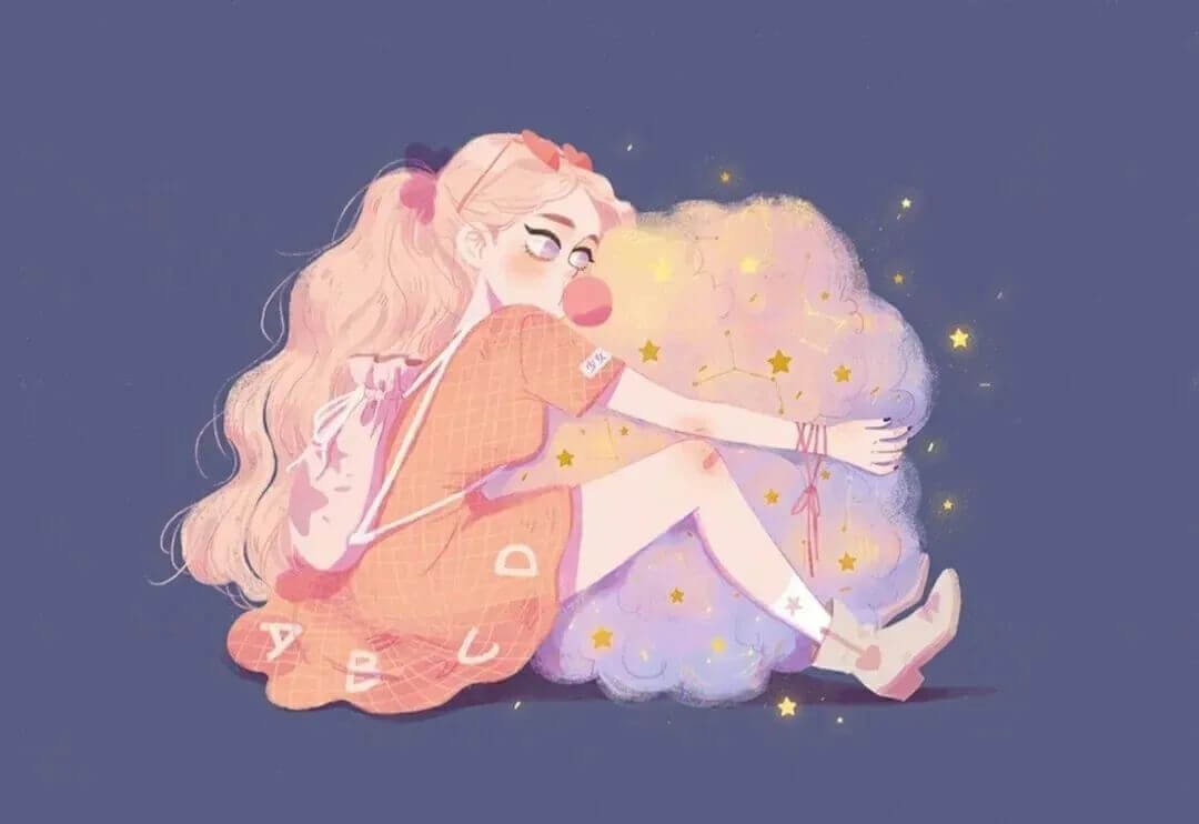 IPAD全套甜系插画套装，色卡简直甜爆了！