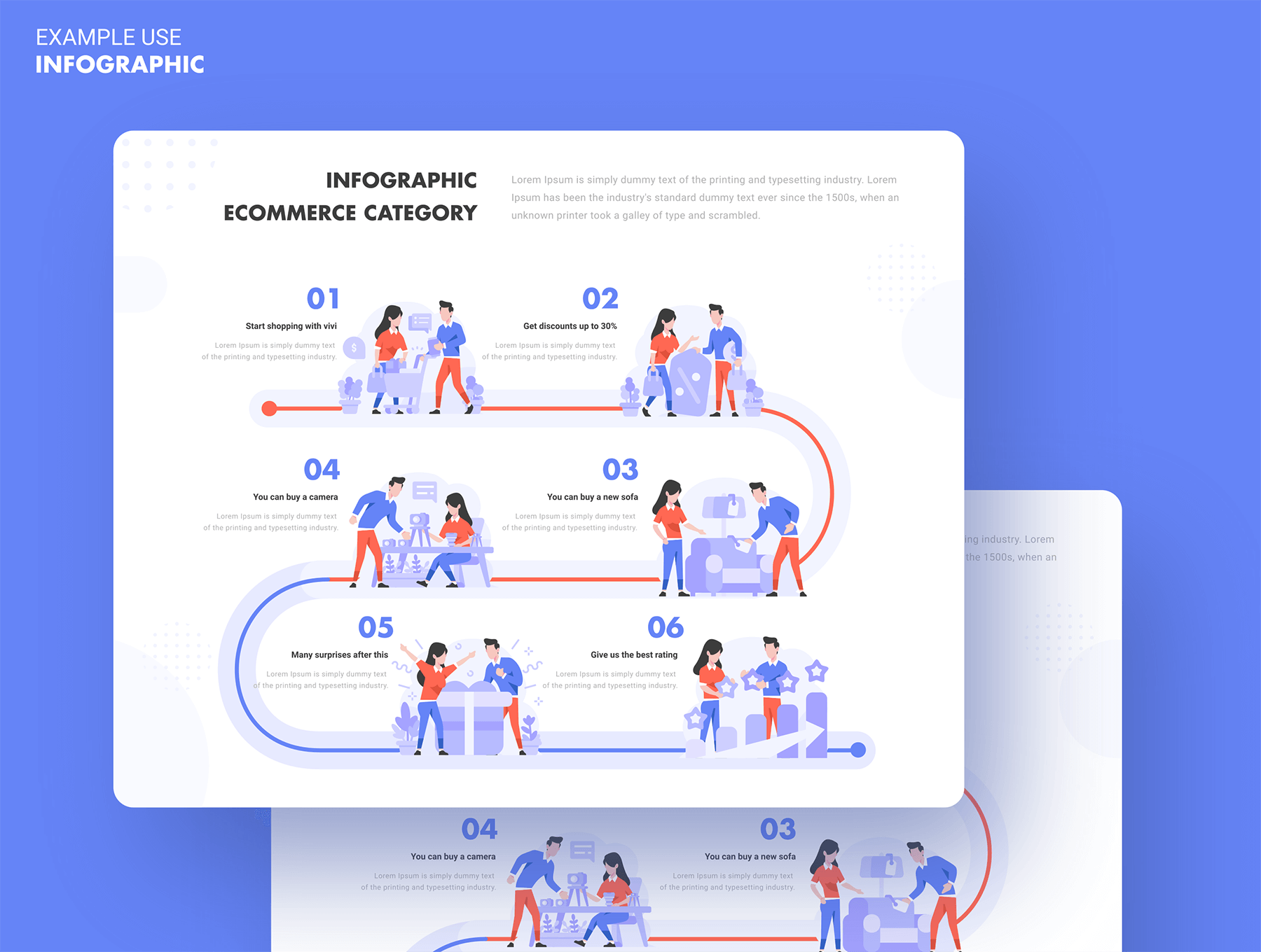 25个精美电子商务购物需求插画素材
