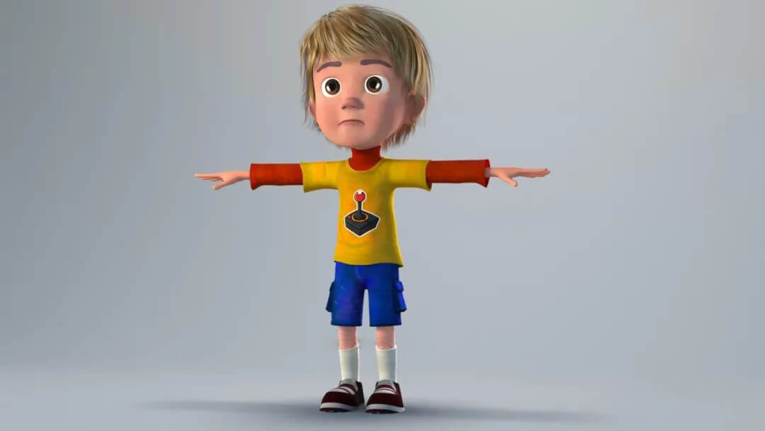 C4D做卡通真好看，几分钟效果就出来了！这些卡通模型能吹爆！