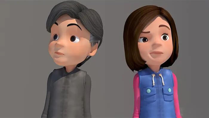 C4D做卡通真好看,几分钟效果就出来了!这些卡通模型能吹爆!