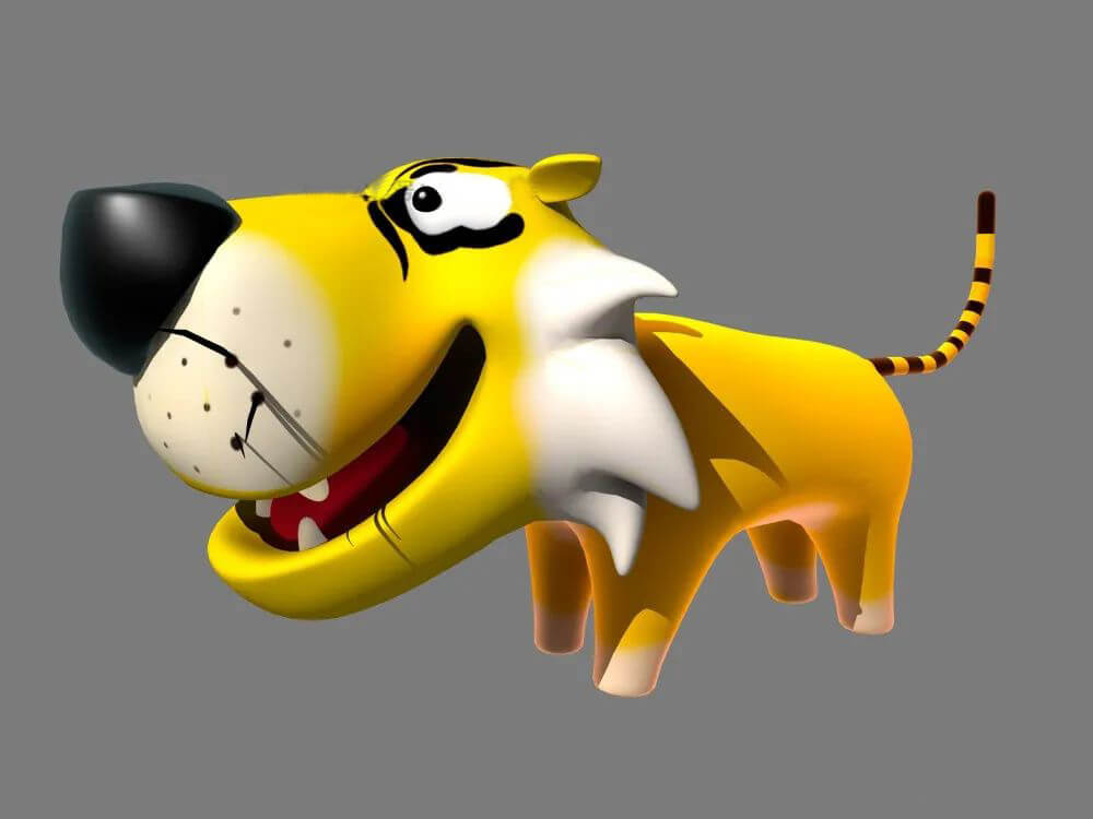 C4D做卡通真好看，几分钟效果就出来了！这些卡通模型能吹爆！