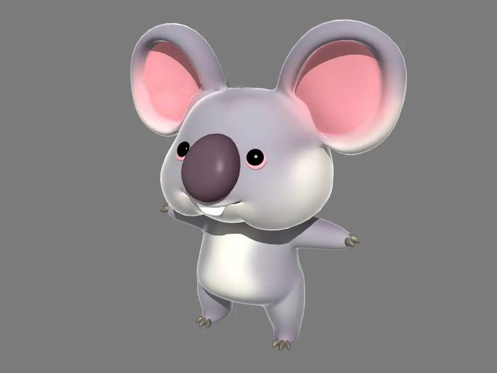 C4D做卡通真好看，几分钟效果就出来了！这些卡通模型能吹爆！