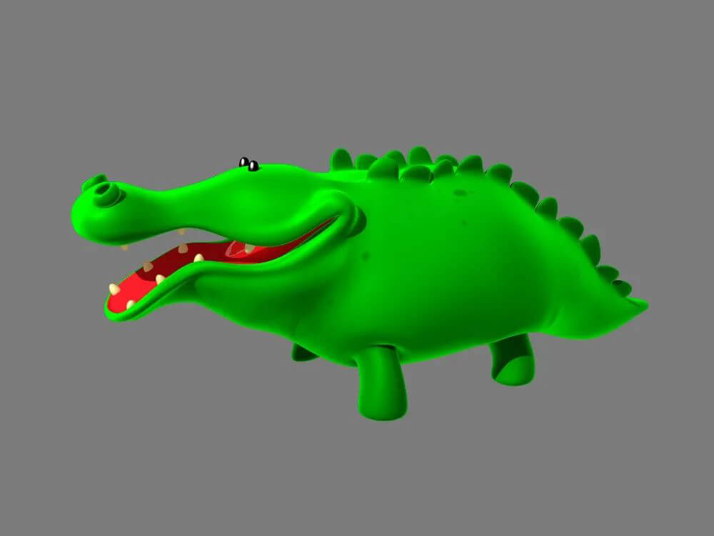 C4D做卡通真好看，几分钟效果就出来了！这些卡通模型能吹爆！