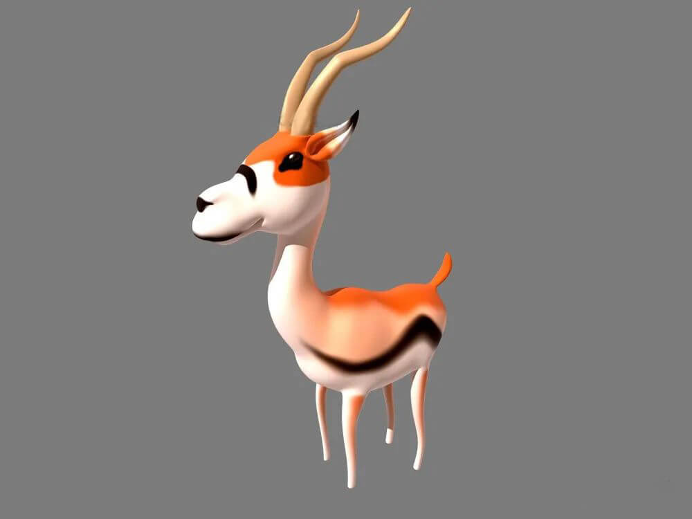 C4D做卡通真好看,几分钟效果就出来了!这些卡通模型能吹爆!