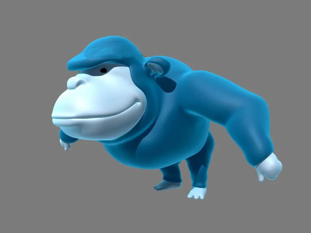 C4D做卡通真好看，几分钟效果就出来了！这些卡通模型能吹爆！